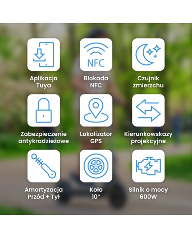 Hulajnoga elektryczna Motus Scooty 10 Pro