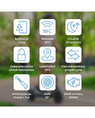 Hulajnoga elektryczna Motus Scooty 10 Pro