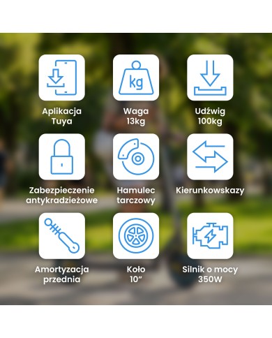 Hulajnoga elektryczna Motus Scooty 10 Elite