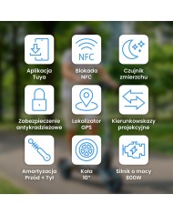 Hulajnoga elektryczna Motus Scooty 10 Max