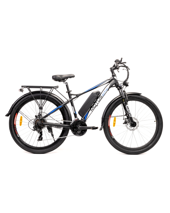 Rower elektryczny Motus City Black czarny rama 43 cm