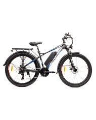 Rower elektryczny Motus City Black czarny rama 43 cm