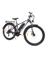 Rower elektryczny Motus City Black czarny rama 43 cm
