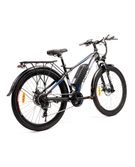 Rower elektryczny Motus City Black czarny rama 43 cm