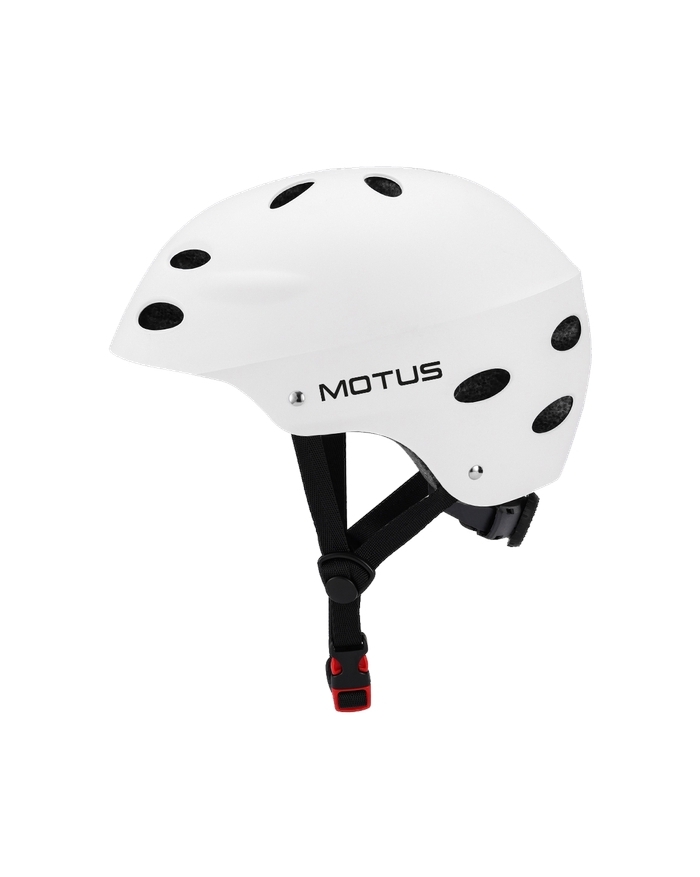 Kask rowerowy regulowany MOTUS HT-40 rozmiar L biały