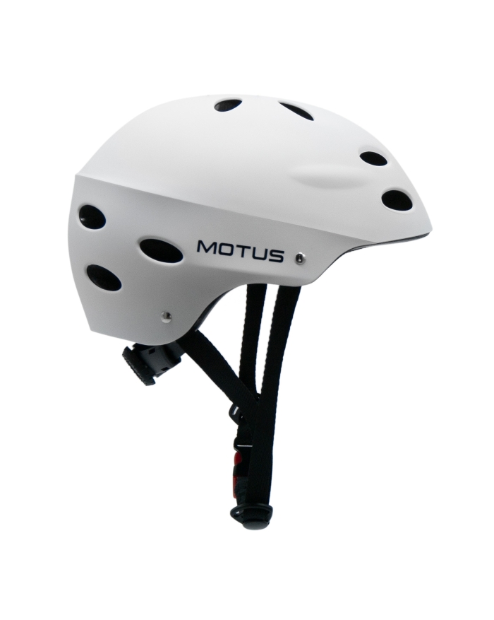 Kask rowerowy regulowany MOTUS HT-40 rozmiar L biały