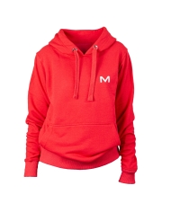 Bluza damska MOTUS z kapturem rozmiar XS/S kolor czerwony