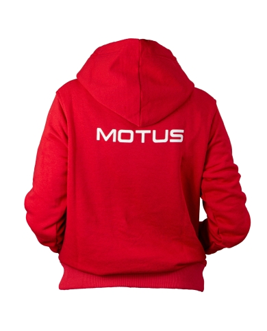 Bluza damska MOTUS z kapturem rozmiar M/L kolor czerwony